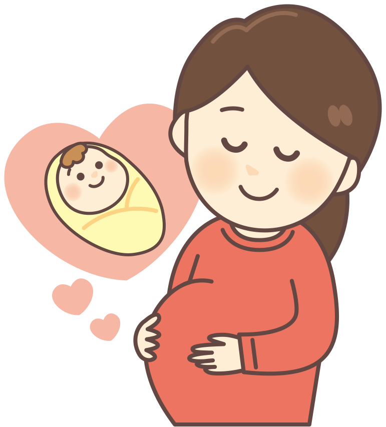 妊婦の女性